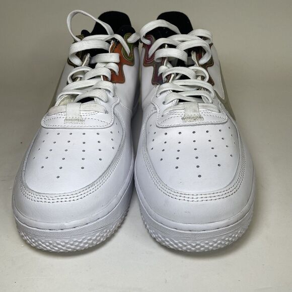 Nike Air Force 1 React LV8 Iridescent Glow Shoes - Picture 5 of 10